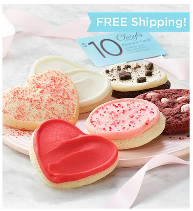 FREE Cheryl’s Gourmet Cookies 6-Pack Gift Sampler after $10 Reward Card! {Frugal Valentine’s Gift Idea!}