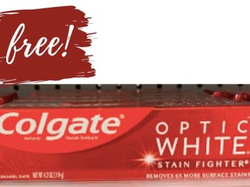 FREE Colgate Total or Optic White Toothpaste at Publix