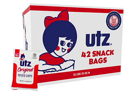 Utz Potato Chips (42 bags) only $9.44 shipped!