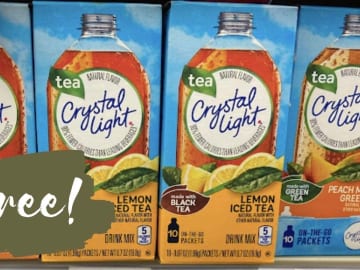 FREE Crystal Light Drink Mix at Harris Teeter