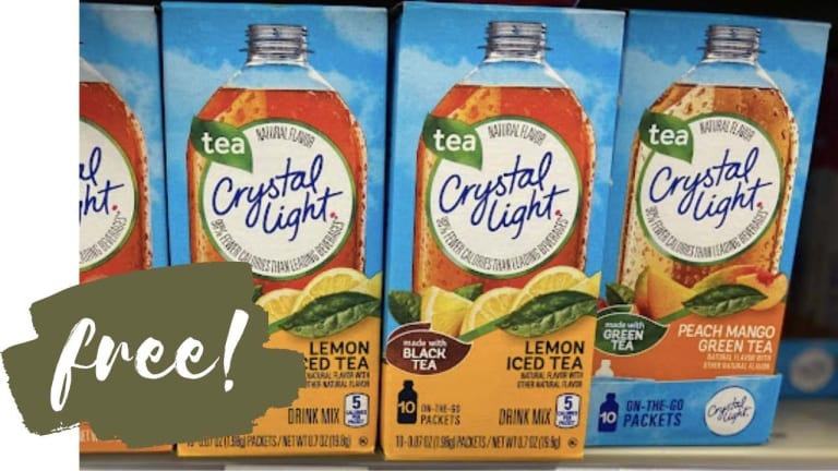 FREE Crystal Light Drink Mix at Harris Teeter