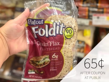 Flatout Wraps Just $1.75 Per Pack At Publix