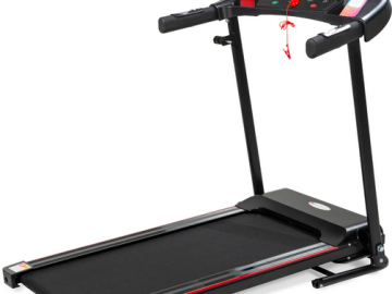 Folding Treadmill only $208.99 shipped!