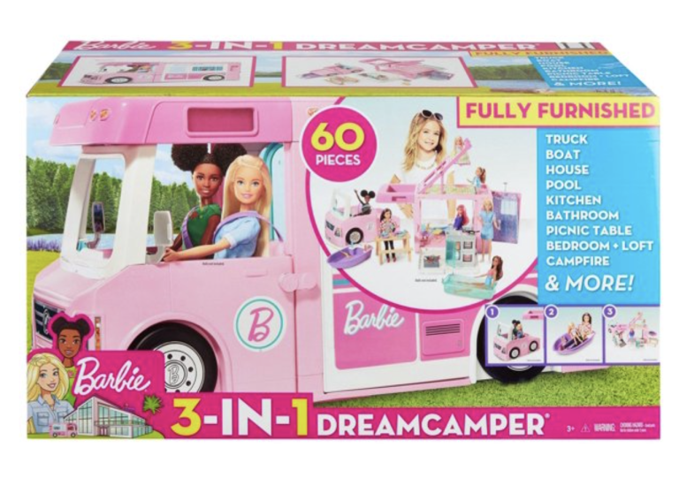 Barbie Estate 3-in-1 Dreamcamper Vehicle with Accessories for just $60 shipped!