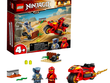 LEGO NINJAGO Legacy Kai’s Blade Cycle 71734 Ninja Motorcycle Playset Building Kit