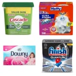 Save Big! Buy 3, Save $10 on Household Essential Items | Hefty, Downy, Finish and more!