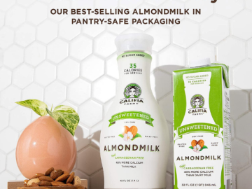 6-Pack Califia Farms Almond Milk Unsweetened as low as $12.97 Shipped Free (Reg. $19.95) | $2.16 each!