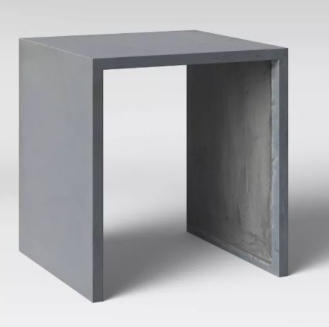 concrete table