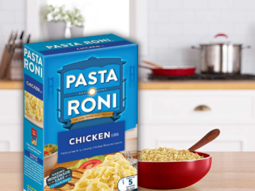 12 Pack Quaker Pasta Roni Chicken Fettuccine $18.30 (Reg. $21.69) – $1.53 per box!