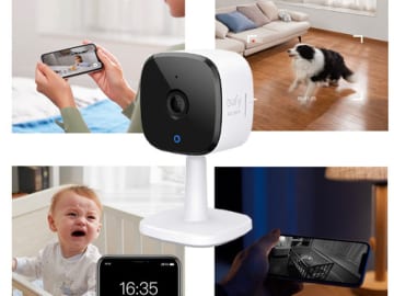 eufy 2K Security Indoor Camera $34 Shipped Free (Reg. $40) – FAB Ratings!