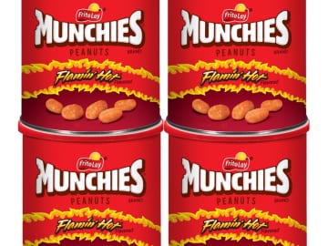 4 Canisters Munchies Flamin’ Hot Flavored Peanuts as low as $10.19 Shipped Free (Reg. $17) – FAB Ratings! $2.55 per 16 Oz Canister