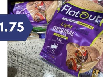 Flatout Flatbread Printable Coupon | $1.75 at Publix