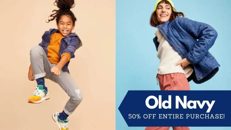 Old Navy | Extra 50% Off Entire Order + Epic Clearance!