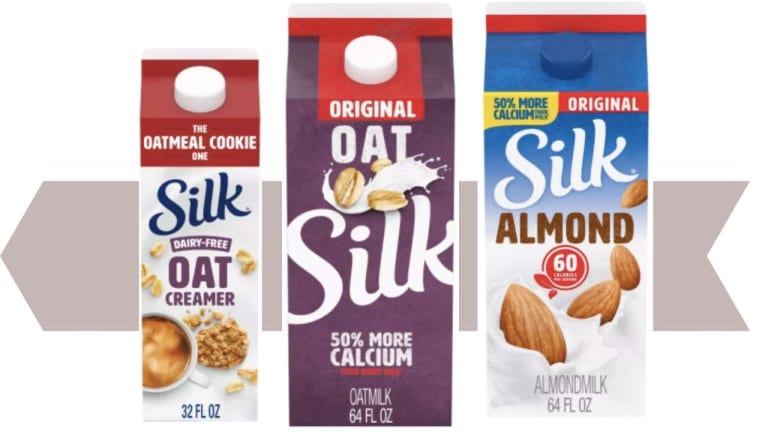 Kroger Deals on Silk Almond Milk, Oat Milk, & Oat Creamer