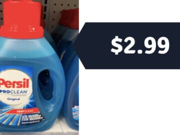 $2.99 Persil Detergent at Walgreens