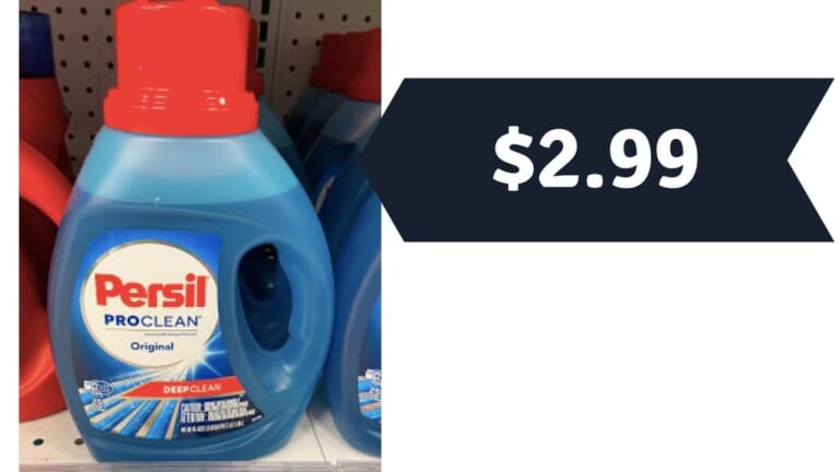 $2.99 Persil Detergent at Walgreens