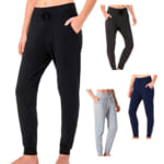 Ladies Cotton Joggers with Pockets $14.99 After Code (Reg. $29.99) | 4 Colors, S-XXL