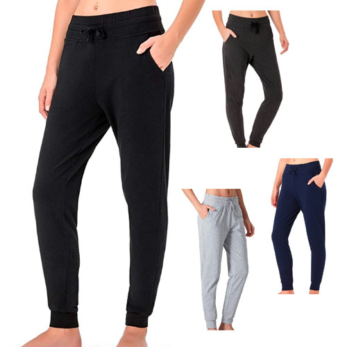 Ladies Cotton Joggers with Pockets $14.99 After Code (Reg. $29.99) | 4 Colors, S-XXL