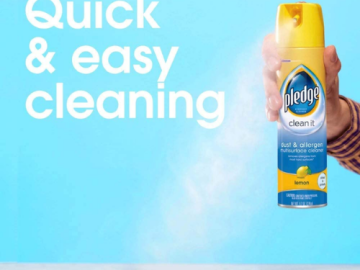 Pledge 3-Pack Dust & Allergen Surface Cleaner Spray as low as $11.23 Shipped Free (Reg. $15.94) | Just $3.75 each!