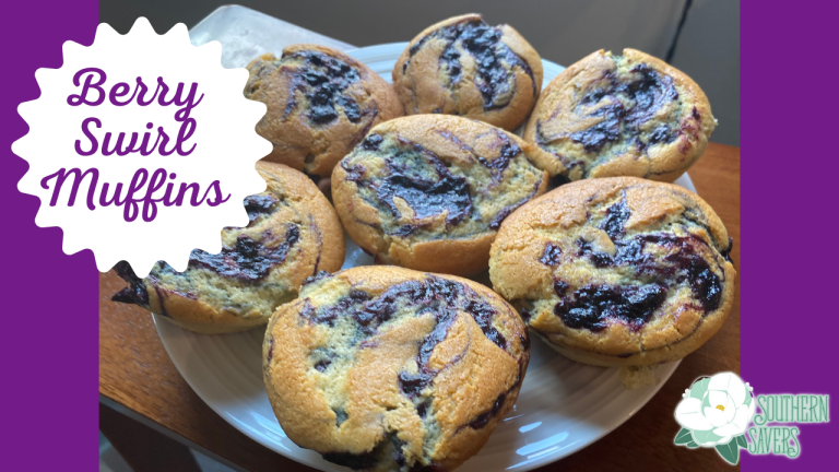 Easy Berry Swirl Muffins Recipe