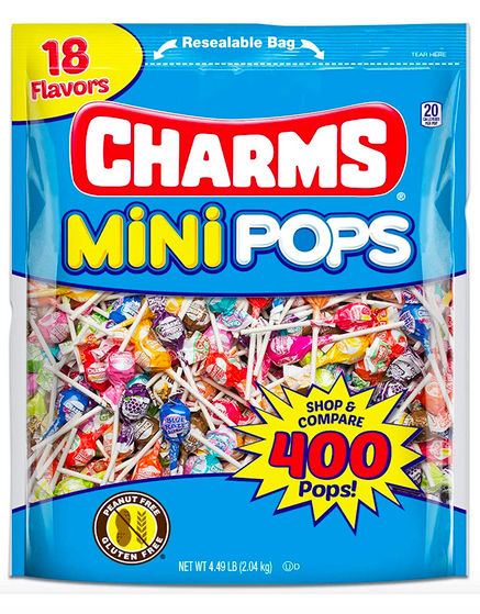 Charms Mini Pops (400 Count) only $8.49 shipped!