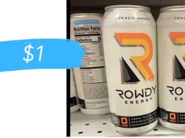 $1 Rowdy Energy Drinks | Publix Deal