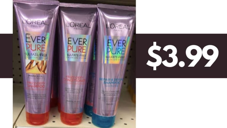 L’Oreal Printable | Ever Haircare for $3.99