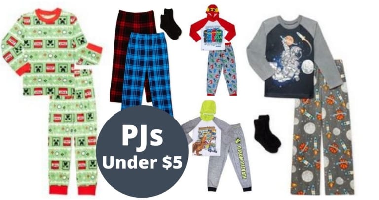 Kids PJs As Low As $4.34