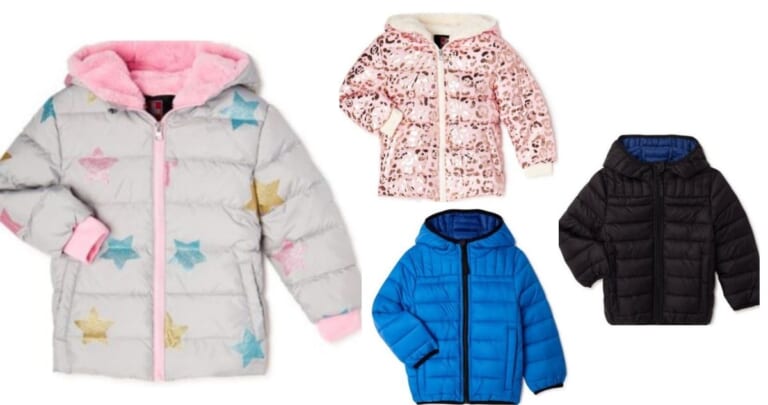 Toddler Puffer Jackets Starting at $10