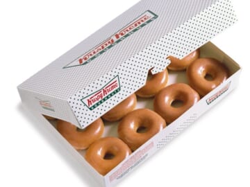 Free Krispy Kreme Dozen Doughnuts when you Donate Blood!