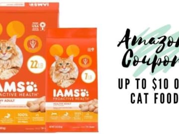 amazon coupon iams cat food