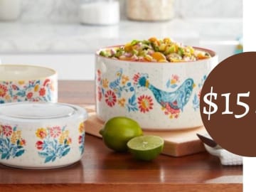 The Pioneer Woman 6-Piece Bowl Set for $15.33