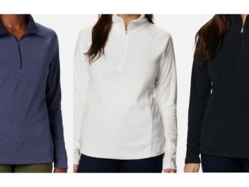 Columbia Half-Zip Fleece for $29.99