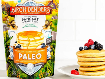 3-Pack Paleo Pancake and Waffle Mix by Birch Benders as low as $8.05 Shipped Free (Reg. $14.64) | $2.68 each!