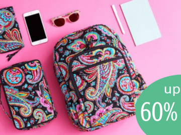 60% Off Vera Bradley + Extra 10% Off