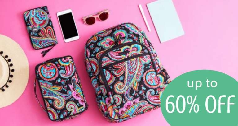 60% Off Vera Bradley + Extra 10% Off