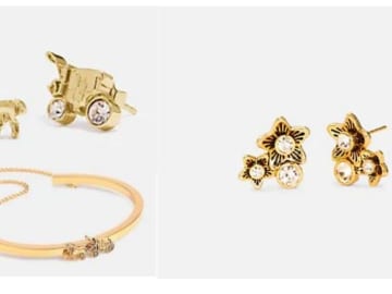 Coach Outlet Sale | Horse & Carriage Stud Earrings for $19.72