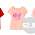 The Children’s Place | Kids’ Graphic Tees for $2.85