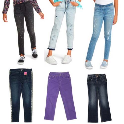 Justice Girls Jeans & Jeggings from $8.50 (Reg.$17)