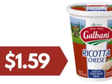 $1.59 Galbani Ricotta Cheese | Target Deal