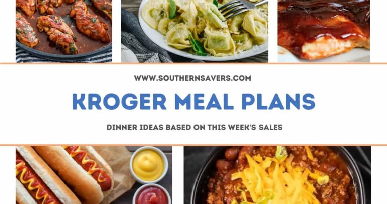 kroger meal plans 1/26