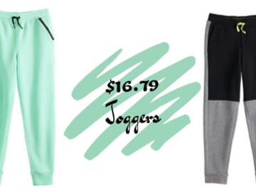 Kohl’s | $16.79 Tek Gear Kids’ Joggers