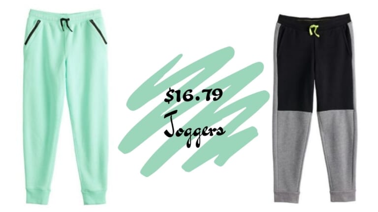 Kohl’s | $16.79 Tek Gear Kids’ Joggers