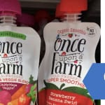 Get 5 Once Upon A Farm Baby Food Pouches for 99¢ Each