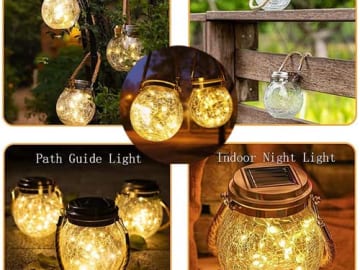 2-Pack 30 LED Solar Patio Lights $9.90 (Reg. $46) | Save 70%, $4.95 each!