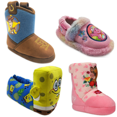 Kids Character Slippers from $5 (Reg. $24.99) | SpongeBob, Batman, Care Bear & More!