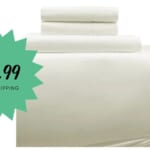 QVC | Elite 4-Piece Sheet Set Only $29.99