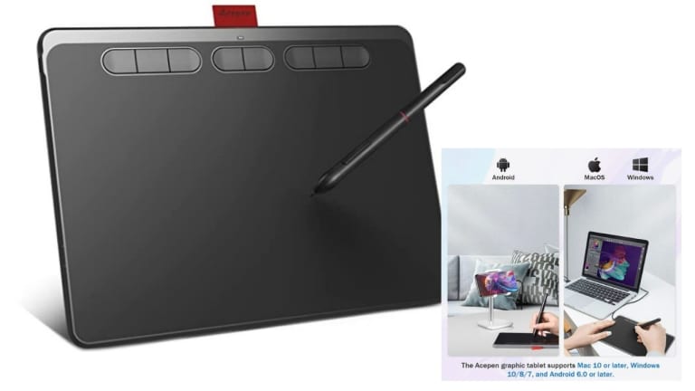 Amazon | Graphics Drawing Tablet $31.79