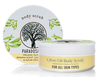 Free Sample of Olive Oil Body Scrub!