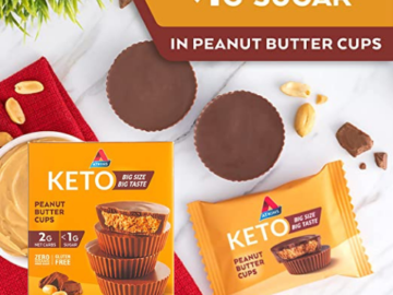 8 Count Atkins Keto Peanut Butter Cups $7.49 (Reg. $9.98) – FAB Ratings! | 94¢/Cup